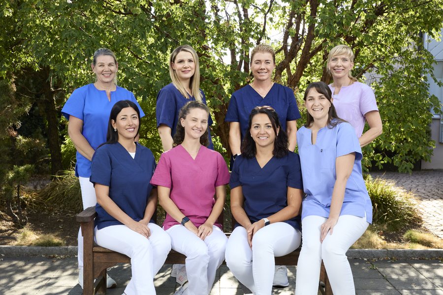 Das Prophylaxeteam der Praxis